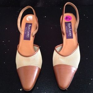 COPY - Ralph Lauren sling back shoes
